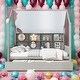 preview thumbnail 31 of 45, Modern Full Size House Bed Kids Bed with Trundle and Shelf,Solid Construction