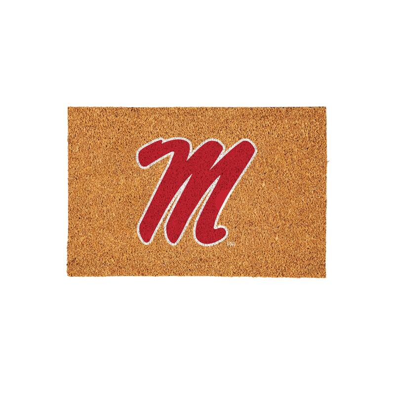 University of Mississippi Full Color Indoor/Outdoor Coir Mat