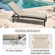 preview thumbnail 37 of 135, Pellebant Outdoor Patio Chaise Lounge Cushion