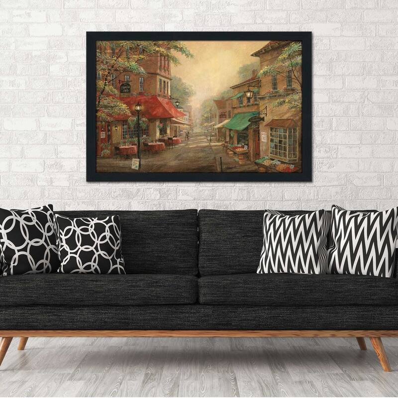 "Charlies Cafe" by Ruane Manning Print on Acrylic