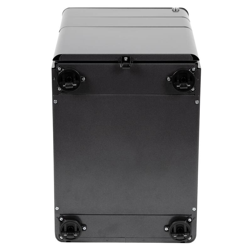 Modern 3-Drawer Mobile Locking Filing Cabinet Storage Organizer