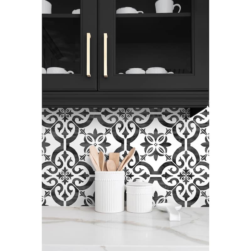 Luxe Haven Porto Tile Peel and Stick Wallpaper