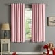 preview thumbnail 15 of 16, Aurora Home Insulated Thermal 63-inch Blackout Curtain Panel Pair Light Pink