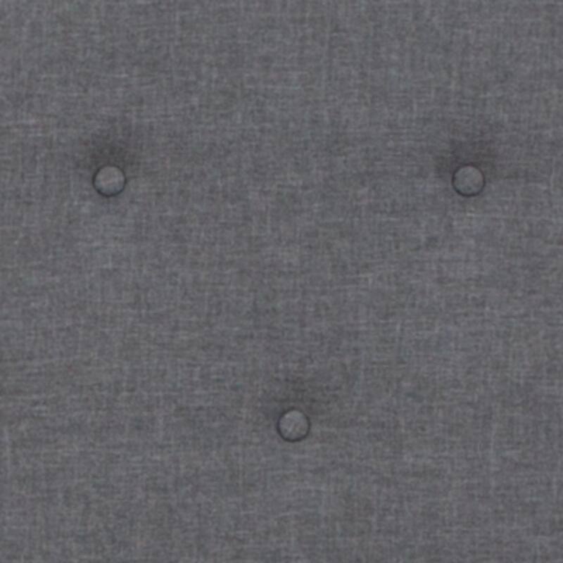 Panel Tufted Platform Bed and Memory Foam Pocket Spring Mattress