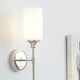 preview thumbnail 3 of 5, Quorum International Celeste Single Light 4-3/4" Wide Bathroom Sconce