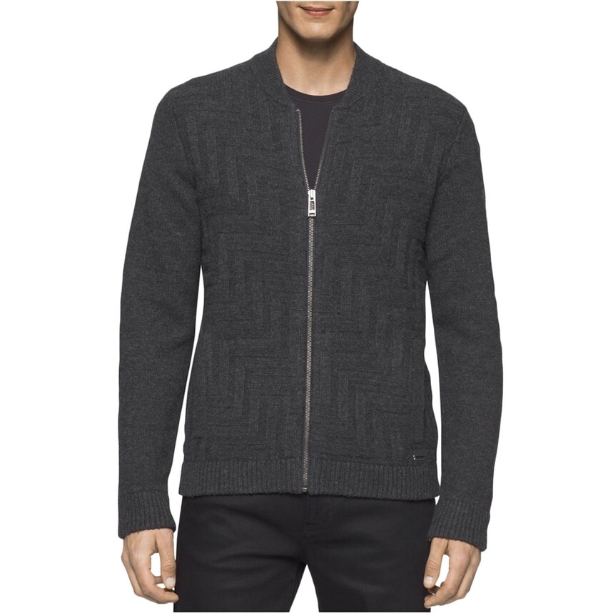 calvin klein cardigan mens