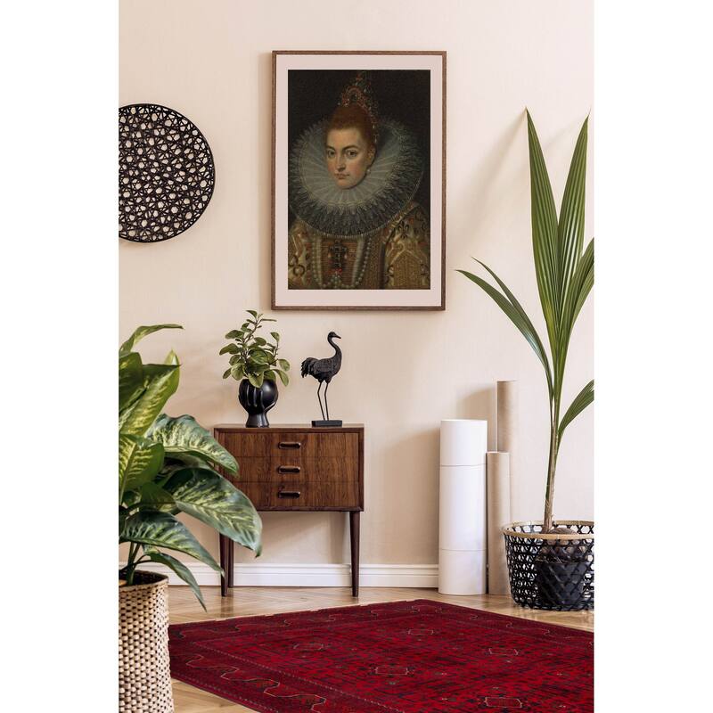 ECARPETGALLERY Hand-knotted Finest Khal Mohammadi Red Wool Rug - 5'0 x 6'8