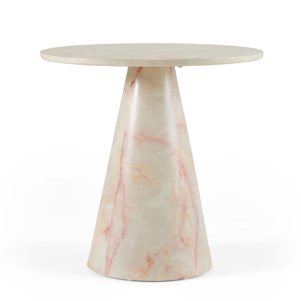 Modrest Pampa Modern Faux Marble End Table