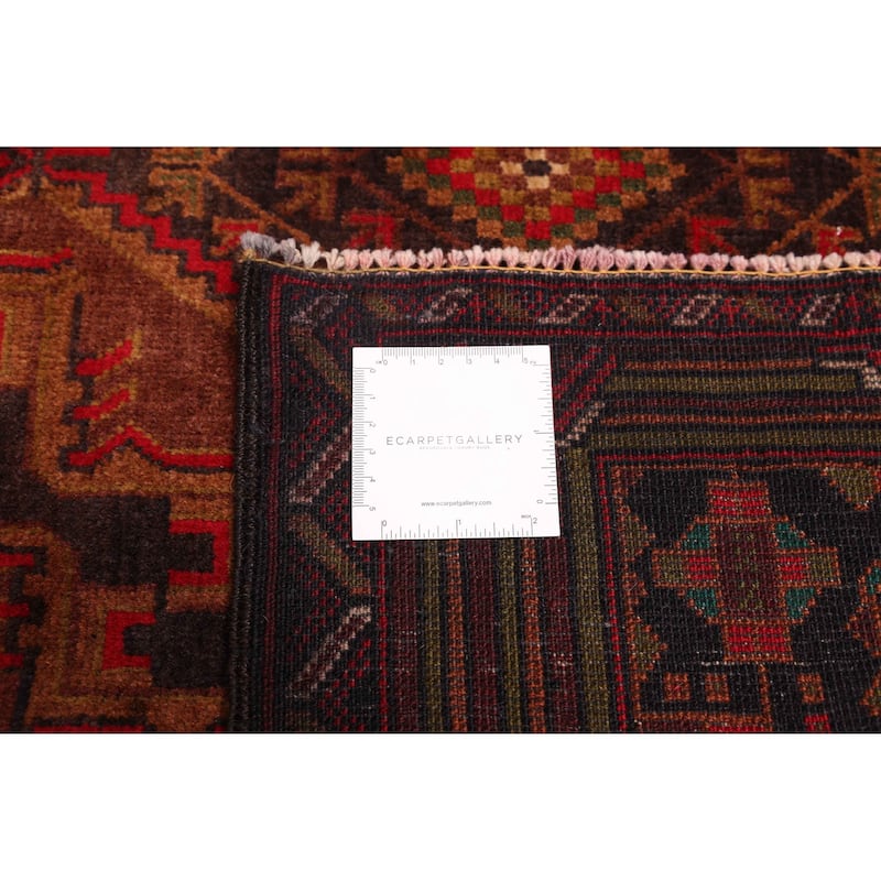 ECARPETGALLERY Hand-knotted Teimani Brown Wool Rug - 3'9 x 6'9