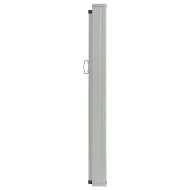 Patio Awning Retractable Side Awning Outdoor, Black