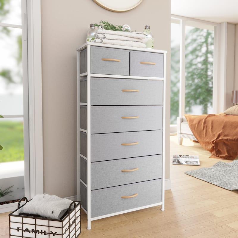 Pellebant 7-Drawer Storage Tower Organizer Chest Dresser