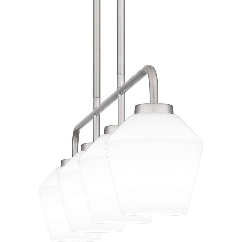 Nielson 4-Light Brushed Nickel Island Light