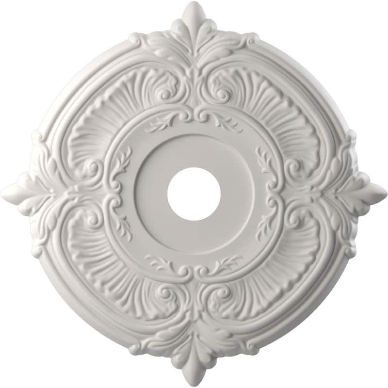 3 1/2" Inside Diameter - Attica Thermoformed PVC Ceiling Medallion