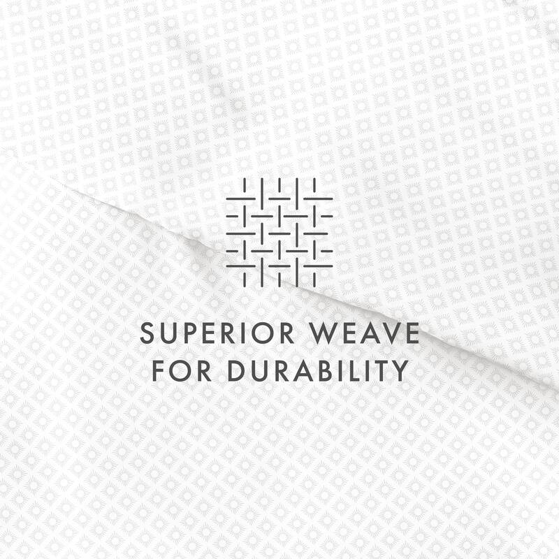 Becky Cameron Oversized Polaris Pattern 3 Piece Duvet Cover Set