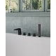 preview thumbnail 40 of 39, Roman Tub Faucet with Handheld Shower 3-Handle Deck Mount Bathtub Faucet Set