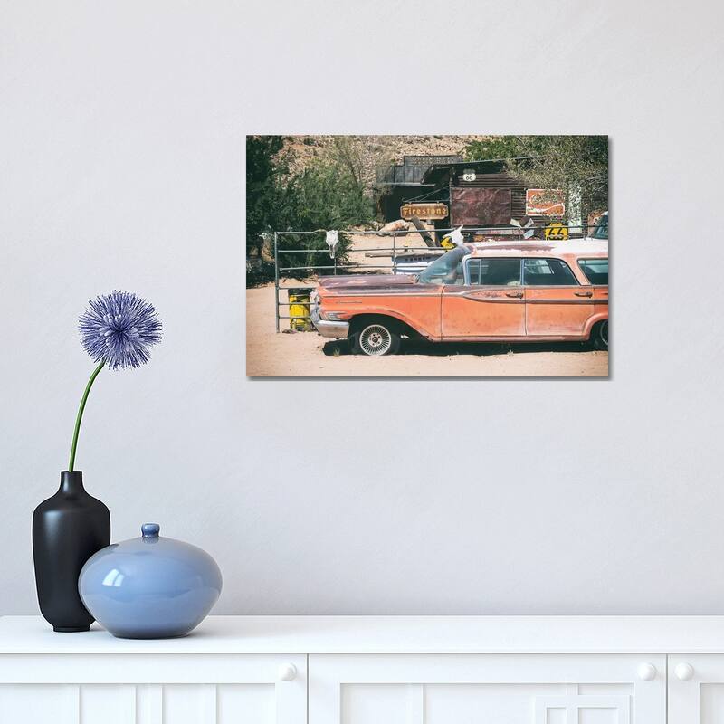 iCanvas "American West - Us 66" by Philippe Hugonnard Canvas Print - 12x18x1.5