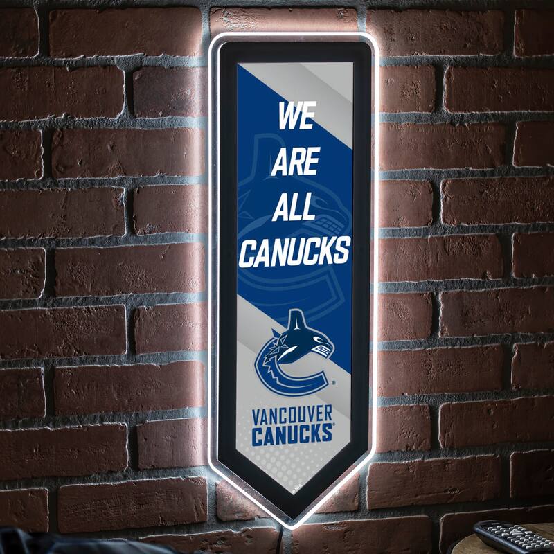 Vancouver Canucks LED Lighted Sign - Multi