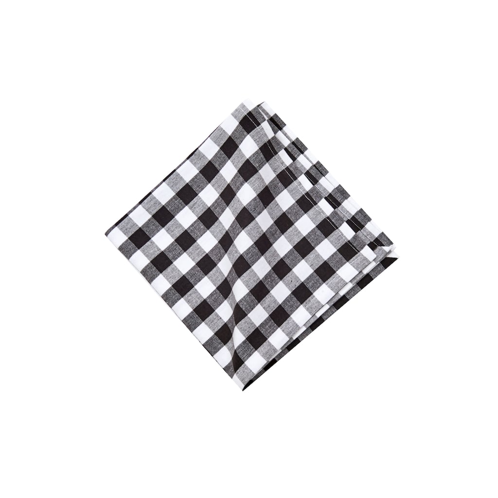 Ashford Black Napkin Set of 6 - Set of 6