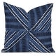 preview thumbnail 18 of 18, Vintage Washed Denim Throw Pillow with Removable Cover