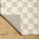 preview thumbnail 31 of 48, Livabliss Urban Shag Scandinavian Checkered Area Rug.