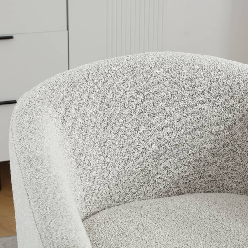 Swivel Accent Chair Armchair Upholstered Barrel Chairs