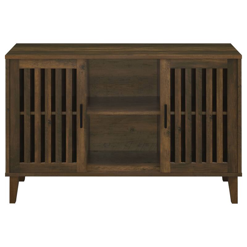 Torin 2-Door Engineered Wood Accent Cabinet Dark Pine
