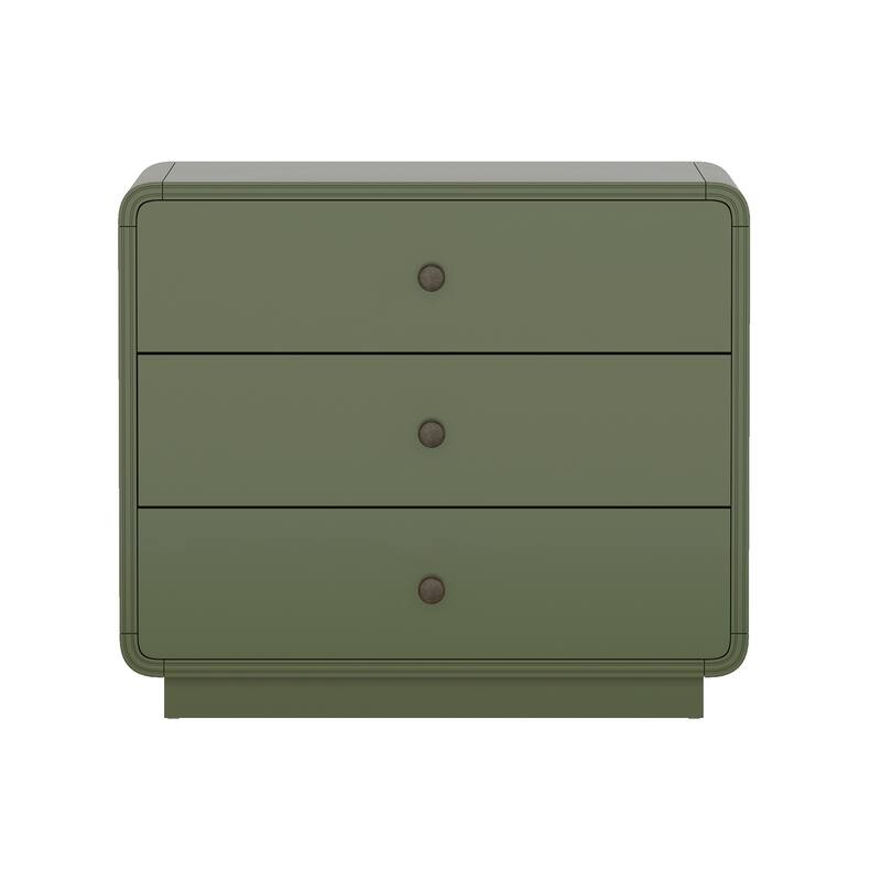 Manhattan Comfort Liora 28 Inch Nightstand