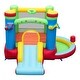 preview thumbnail 5 of 7, Music-Themed Kids Inflatable Castle Bounce House, Blower Not Included - 116" x 114" x 75"