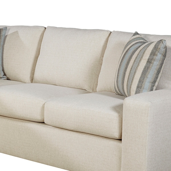Shop Kobe Beige Sectional Sofa Bed With Queen Gel Memory Foam