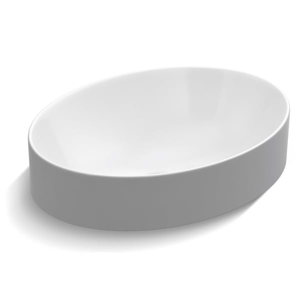 Kohler K-99183 Vox 20" Vessel Vitreous China Bathroom Sink with Overflow - White