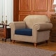 preview thumbnail 119 of 153, Subrtex Stretch Separate Sofa Cushion Slipcovers (1/2/3 PCS) 1 PCS - Navy