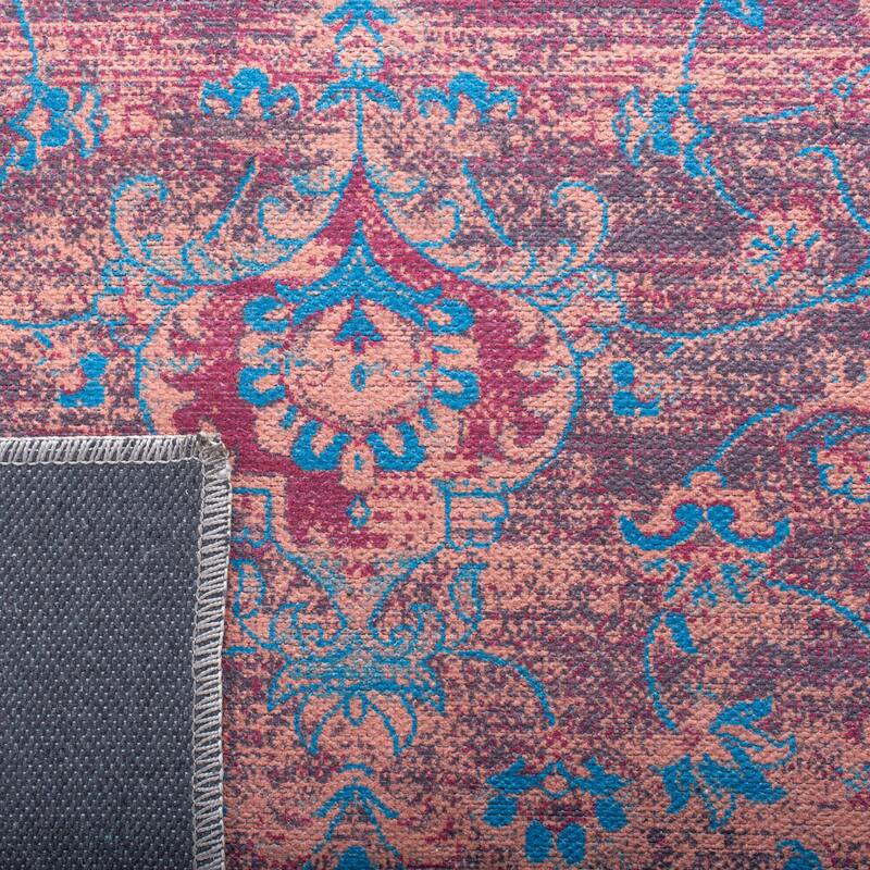 SAFAVIEH Serapi Machine Washable Netta Shabby Chic Distressed Rug
