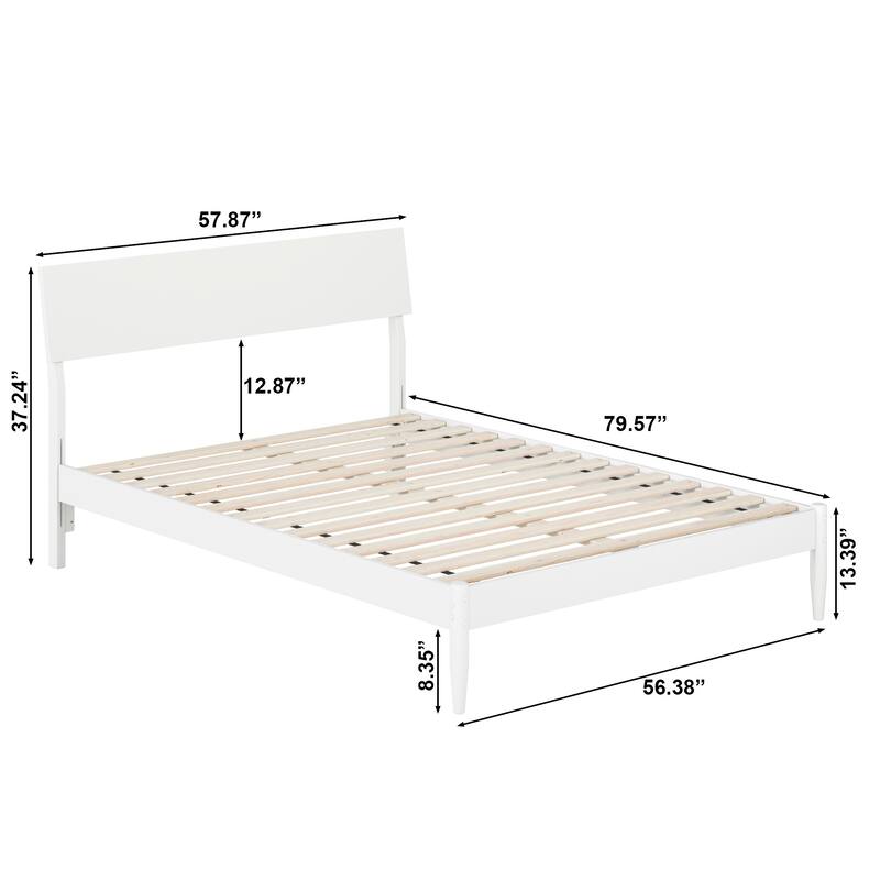Bradford Platform Bed with Adjustable Headboard