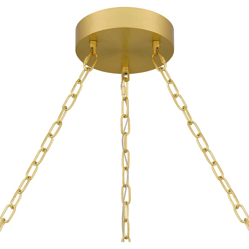 Ozara Integrated LED Antique Brass Pendant Light