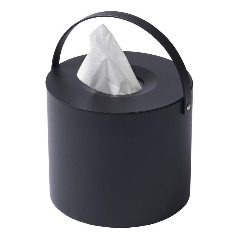 Yamazaki Home Mosquito Repellant Coil Holder or Storage Case, Steel - L 6.69 x W 6.69 x H inches - Black - L 6.69 x W 6.69 x H   inches