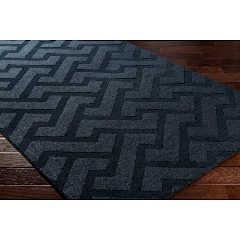 Hand-Loomed Ridgeway Wool Area Rug