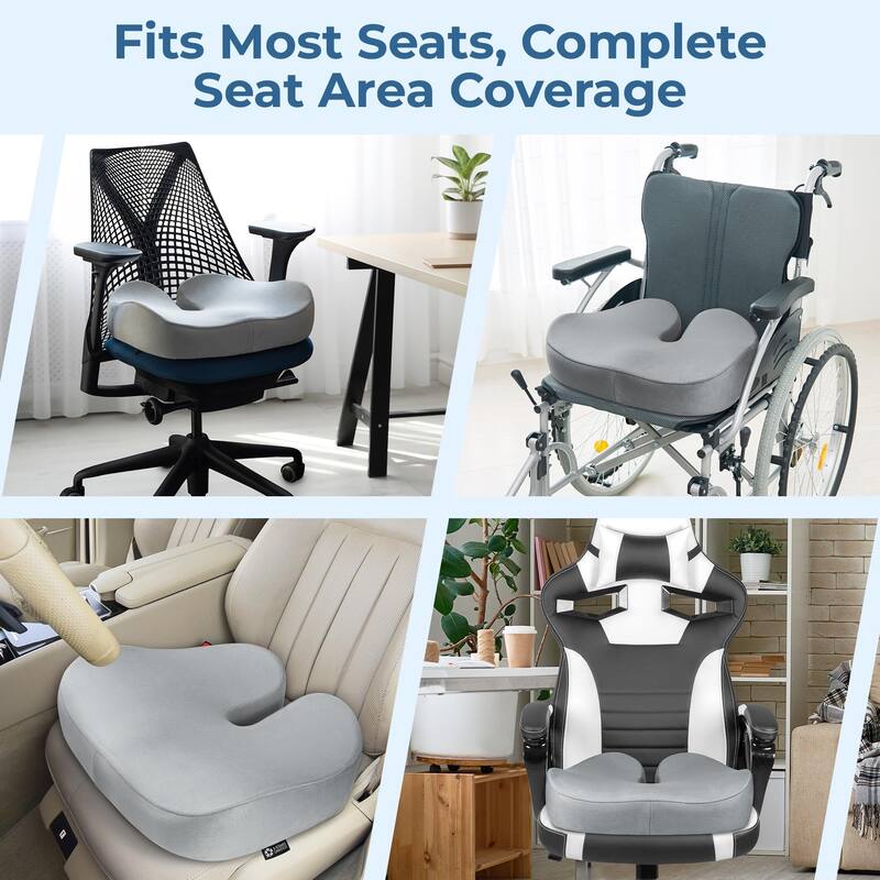 Tailbone Pressure Relief Cushion Coccyx, Lower Back, Hip, Butt