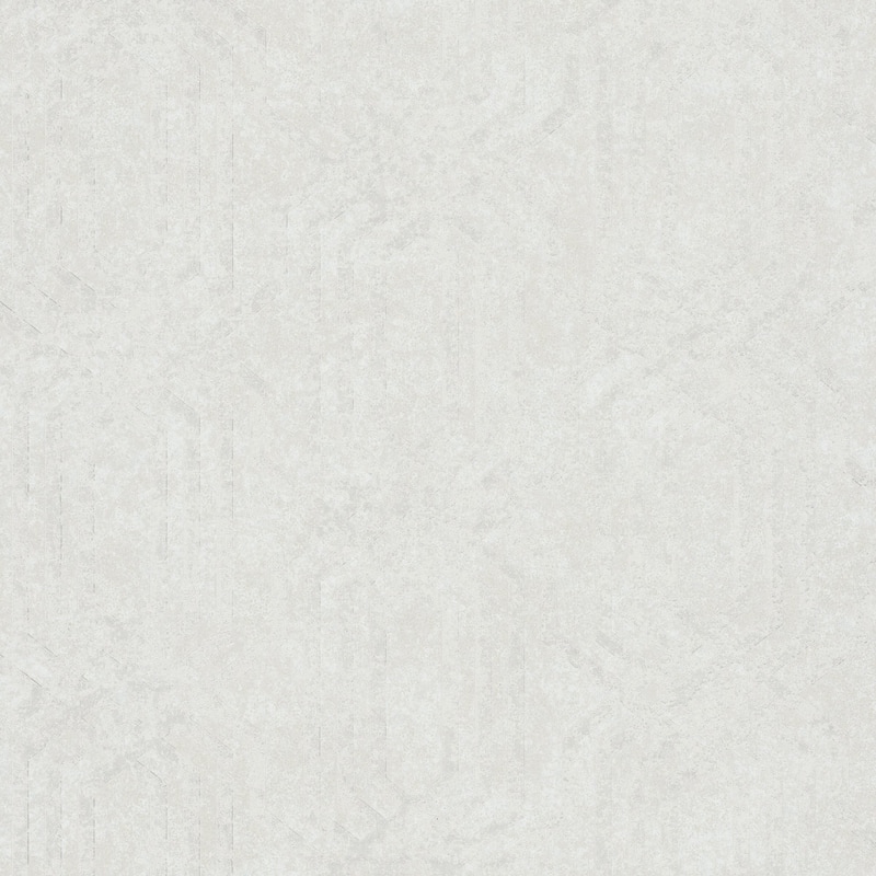Galerie Wallcoverings Hotel Embossed Geometric Trellis Non-woven Glitter Wallpaper Roll - 33 feet x 21 inches - Off White