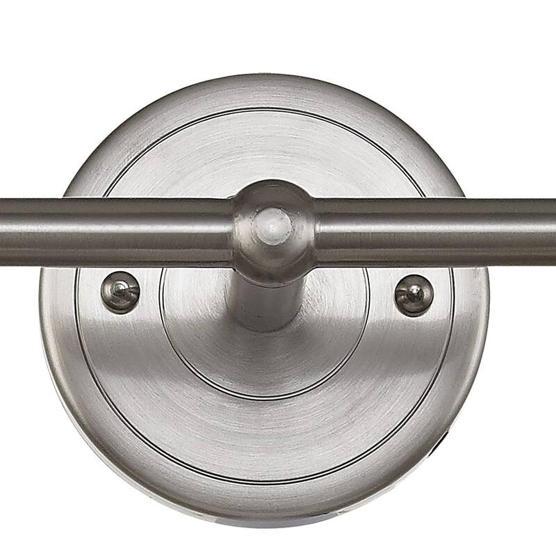 Elk Home English Pub Nickel With Metal Shade 2 Light Vanity Light