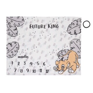 Disney Lion King Simba Milestone Baby Blanket