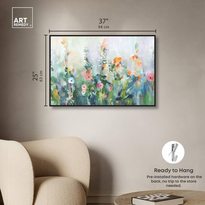 Harmony of Summer Canvas by Art Remedy