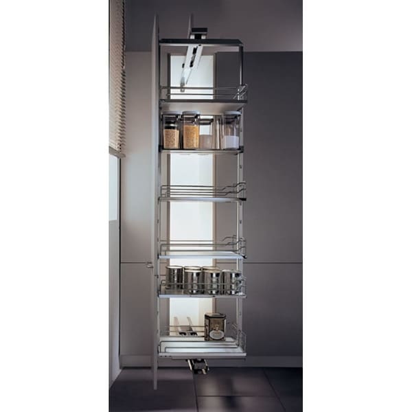 Hafele 546 69 243 63 To 70 875 Tall Swing Pull Out Pantry Frame Silver