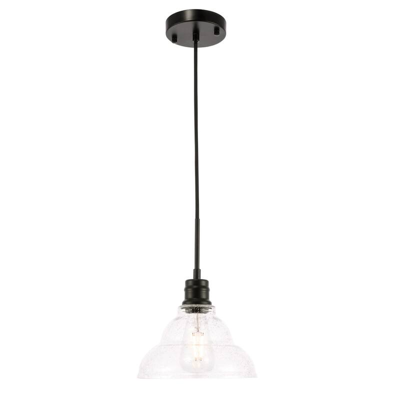 Elegant Lighting Gil Single Light 9" Wide Mini Pendant