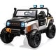 preview thumbnail 2 of 6, 24V Kids Ride On Car w/Remote Control Black & White - Black & White