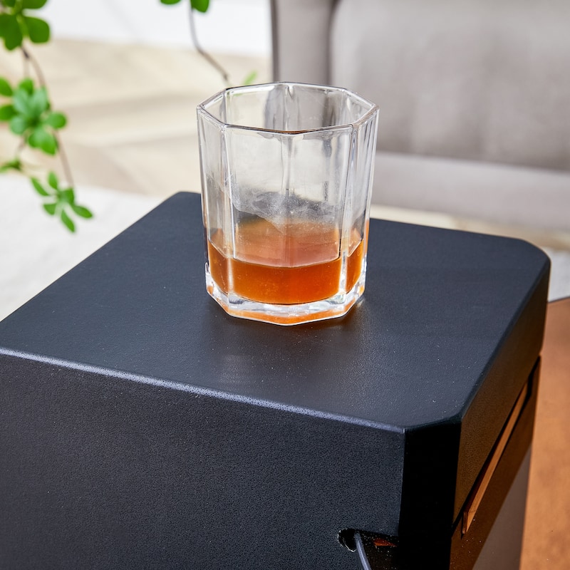 Roomfitters Detachable Double Layer Coffee Table with Modern Design, Space-Saving MDF Table for Versatile Use
