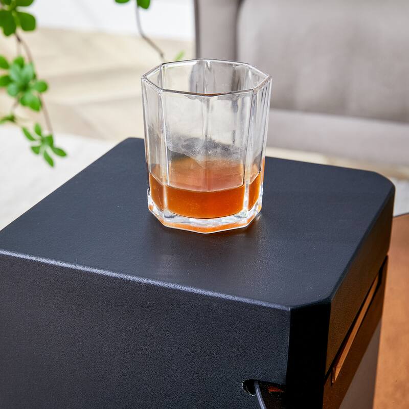 The detachable double-decker coffee table, the stylish design is more precious, and the detachable design can make the u