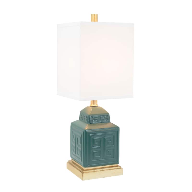Menderes Table Lamp with Linen Shade