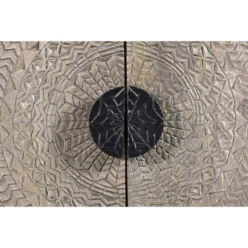 Ashford Carved Wood Sideboard