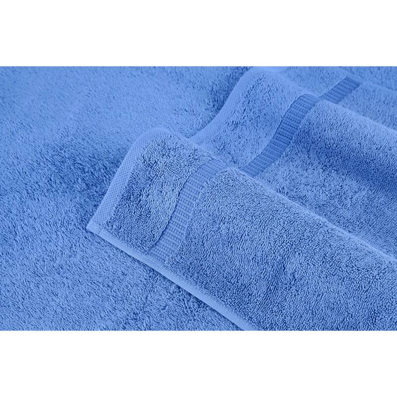 Luxury Turkish Villa Collection Bathroom Towel - Quick Dry Bath Towel Set (Set of 6)