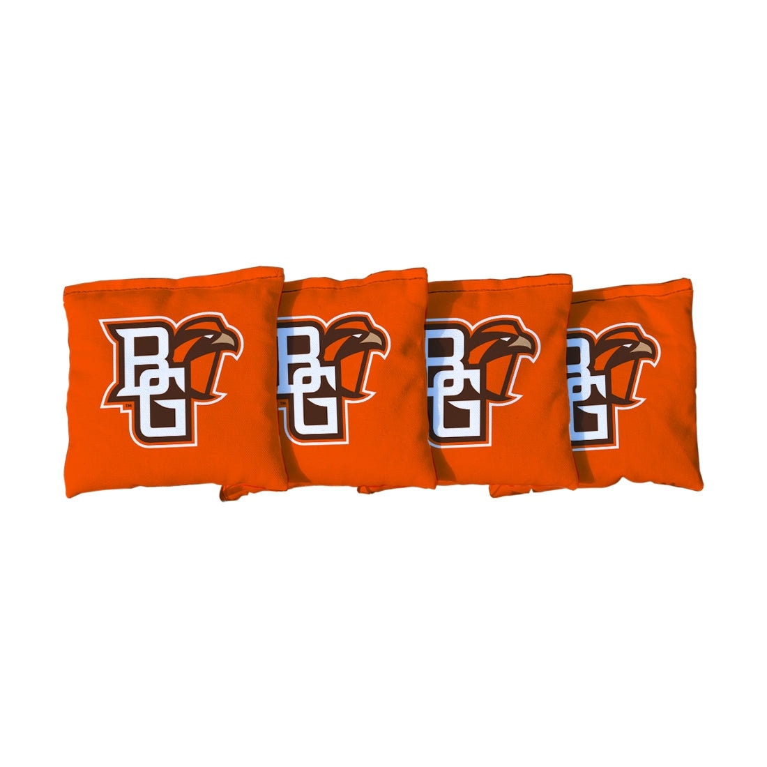 Bowling Green State University Falcons Orange Cornhole Bags